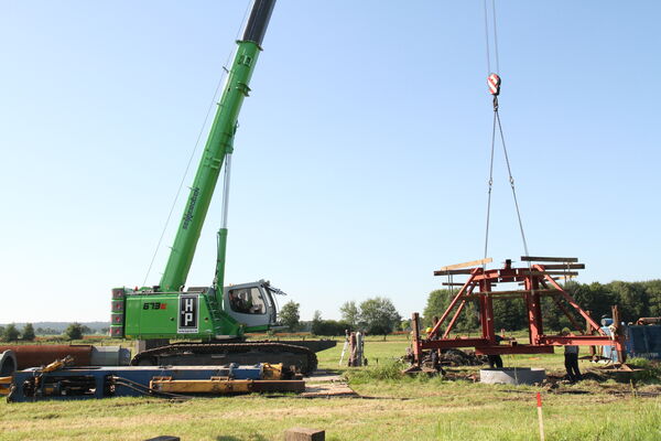 SENNEBOGEN 673 HD Raupe Raupenunterwagen Telekran Teleskopkran Hochbau Hoch- und Tiefbau