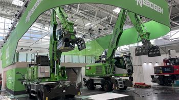 SENNEBOGEN: Aufbau IFAT 2022 SENNEBOGEN: Aufbau IFAT 2022