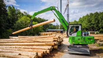 SENNEBOGEN Pick & Carry timber handling machine 723 E-series