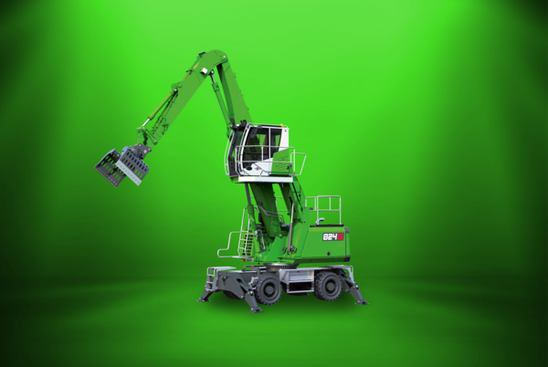New recycling material handler with 12 m reach, SENNEBOGEN 824 G series New recycling material handler with 12 m reach, SENNEBOGEN 824 G series