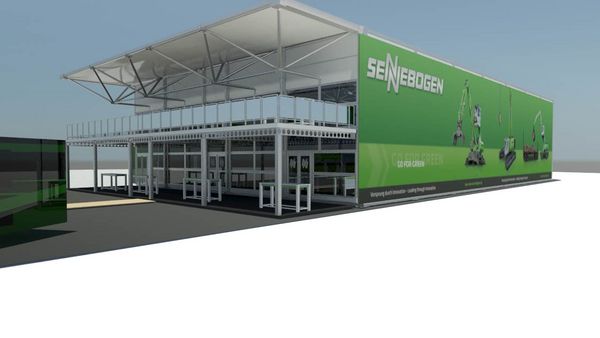 Download (RGB, 300 dpi) SENNEBOGEN auf der bauma 2013
