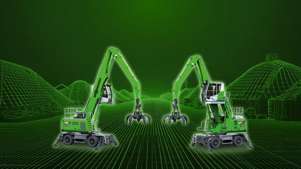 SENNEBOGEN Akkubagger der G-Serie: 824 und 826 Electro Battery