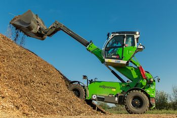 360 G Biomasseumschlag in Spanien