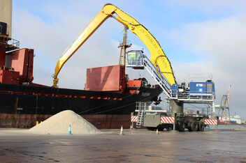 SENNEBOGEN 875 E Mobile Material handler for port handling Bulk cargo