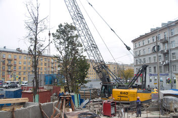 SENNEBOGEN kompakter und vielseitiger Seilbagger 640 Tiefbau