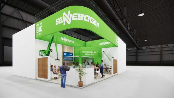 Transport logistic 2023: SENNEBOGEN as full-liner for port handling Transport logistic 2023: SENNEBOGEN as full-liner for port handling