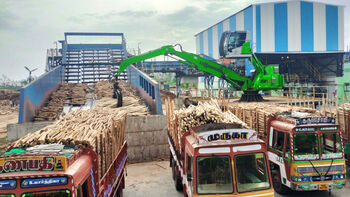 Timber loading in paper production: electric machines an advantage