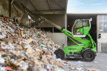 Telehandler for recycling and waste management SENNEBOGEN 3.40 G