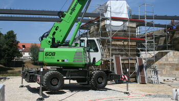 SENNEBOGEN 608 Multi Crane Telekran Teleskopkran Brückenbau