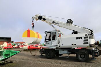 Telecrane SENNEBOGEN 643 E garantiza la seguridad en las vías navegables 