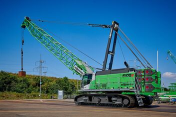 Seilbagger / Schürfkübelbagger SENNEBOGEN 6100 E Raupe