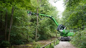 SENNEBOGEN erstmals auf den deutschen Baumpflegetagen 2024