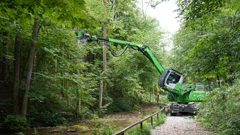 SENNEBOGEN erstmals auf den deutschen Baumpflegetagen 2024