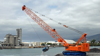 A dragline in the tropics