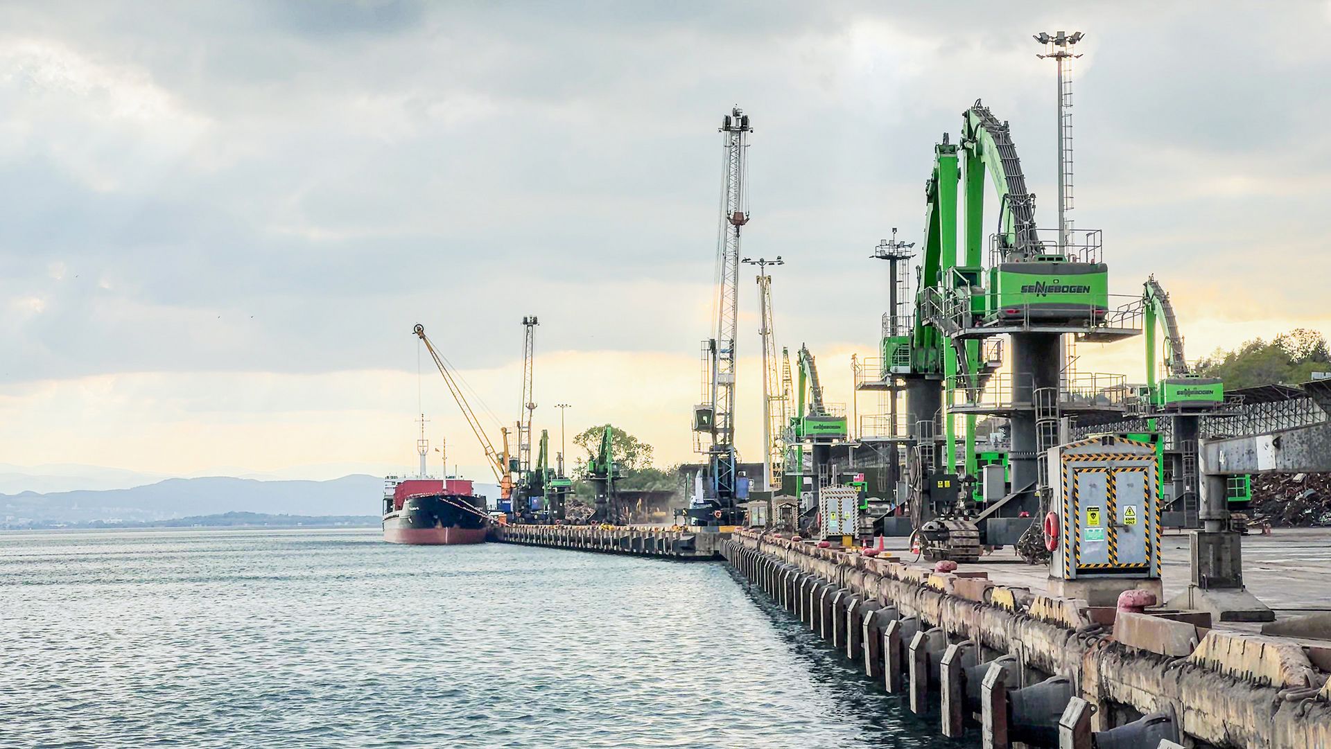 Nine Port Machines in Continuous Operation