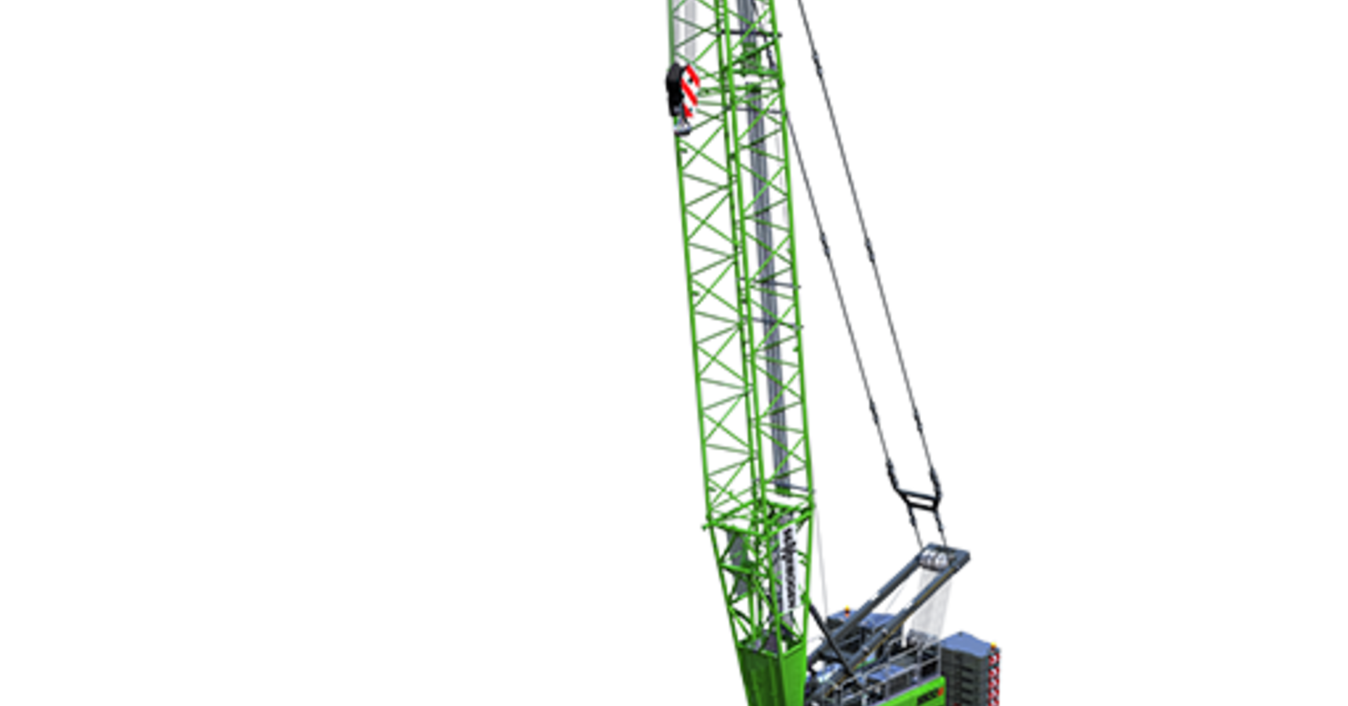 Grue Télescopique Sennebogen 6113E - Échelle 1:50 - ROS 00225.8 - Miniature Neuve