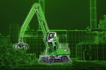 Umschlagbagger SENNEBOGEN 830 G-Serie-17m Reichweite-neues SENcon