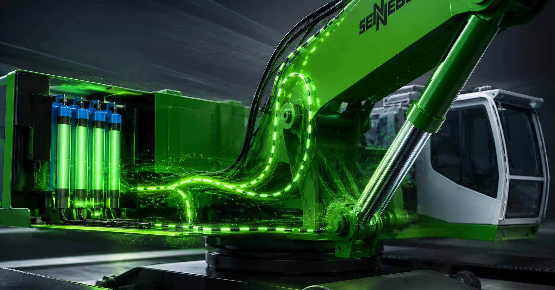 Green Hybrid Energy Recovery System | SENNEBOGEN