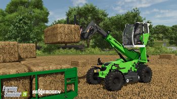 Farming Simulator 25: Two SENNEBOGEN maschines now playable in the game