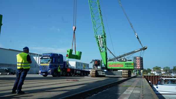 SENNEBOGEN 5500-Raupenkran-Tandemhub SENNEBOGEN 5500-Raupenkran-Tandemhub