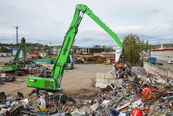 SENNEBOGEN 830G - Schrottplatz