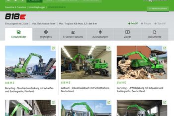  New SENNEBOGEN app supports sales partners 