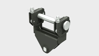 SENNEBOGEN mechanical quick change mounting bracket material handler 