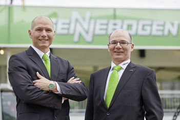 Geschäftsleitung: Erich Sennebogen und Walter Sennebogen