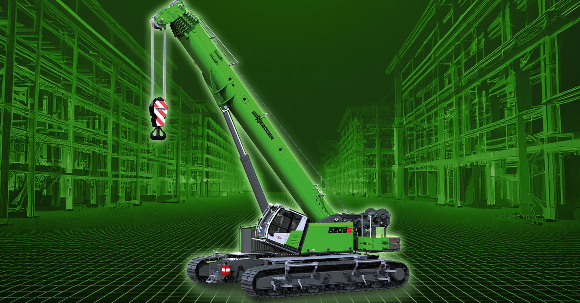 New telescopic crane with 200 t lifting capacity