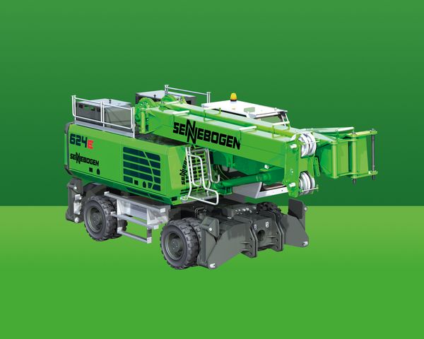 Download (RGB, 300 dpi) Seilbagger SENNBOGEN 624 für Brunnenbauer und mobile Verrohrung