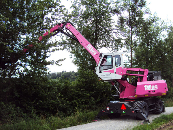 SENNEBOGEN 718 TELESKOPKRAN FORSTTELESKOPKRAN TELEKRAN Landschaftspflege Energieholzernte 