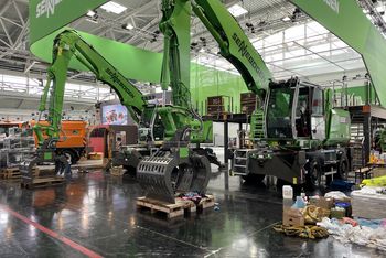SENNEBOGEN: Aufbau IFAT 2022