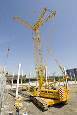 SENNEBOGEN 4400 robust and powerful crawler crane Building construction