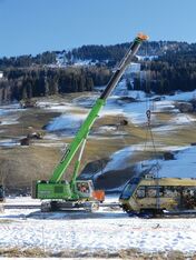 SENNEBOGEN 673 E Crawler Telecrane / Telescopic crane