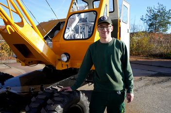 Restauration eines SENNEBOGEN S803