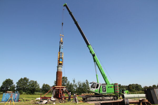 SENNEBOGEN 673 HD Raupe Raupenunterwagen Telekran Teleskopkran Hochbau Hoch- und Tiefbau
