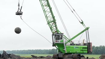 SENNEBOGEN 6100 E Duty cycle crane Drop-ball Dragline Hydro duty cycle crane