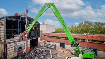 SENNEBOGEN 870 E demolition in use