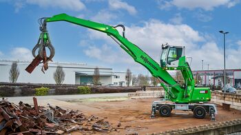 New 26 t material handler: SENNEBOGEN 826 G-Series