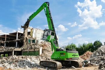SENNEBOGEN demolition machine 830