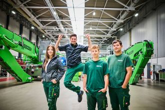 The apprenticeship program at SENNEBOGEN