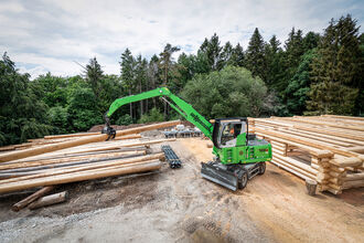 SENNEBOGEN Pick & Carry timber handling machine 723 E-series 