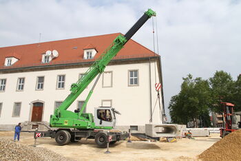 SENNEBOGEN 643 Mobil Mobilunterwagen Telekran Teleskopkran Hoch- und Tiefbau