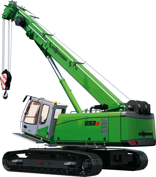 SENNEBOGEN 653 E-Serie Telekran Teleskopkran Raupe Neu
