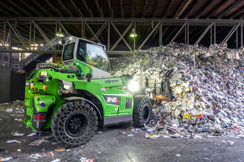 Telehandler recycling waste management SENNEBOGEN 3.40 G