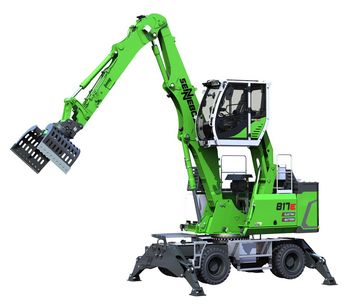 Akkubagger, SENNEBOGEN 817, Akku Maschine, Elektro-Umschlagbagger mit Akkutechnik Akkubagger, SENNEBOGEN 817, Akku Maschine, Elektro-Umschlagbagger mit Akkutechnik