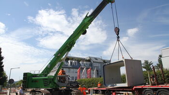 SENNEBOGEN 6113 im Spezialtiefbau Gollwitzer Neumarkt