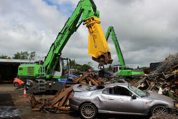 SENNEBOGEN 830 E Vario Tool material handler for scrap handling