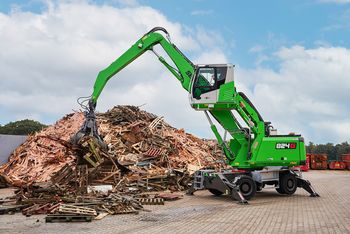 SENNEBOGEN 824 G-Mobilbagger-Recyclingmaschine