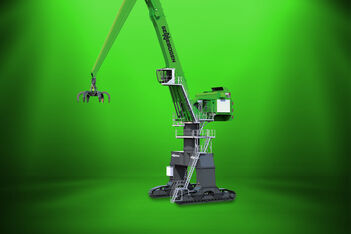 300 Tonnen Umschlagbagger_SENNEBOGEN 885 G